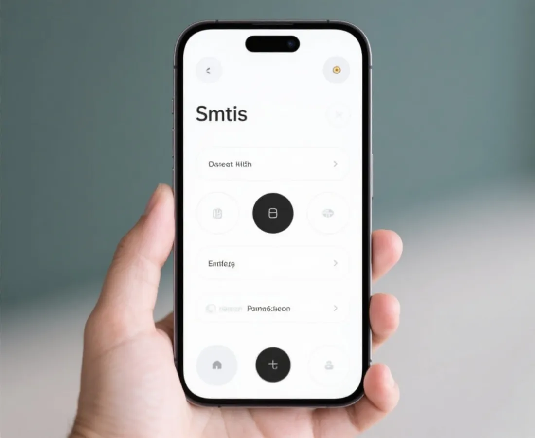 移动端界面示意